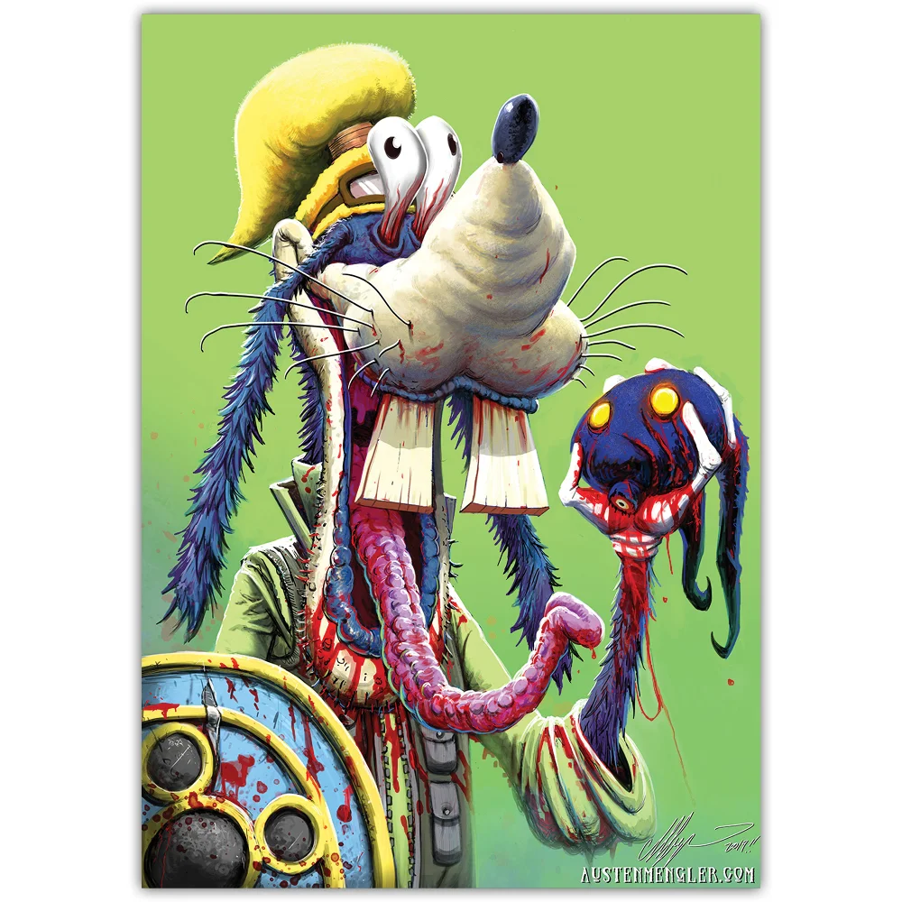 GOOFY (Kingdom Hearts) - 2019 - Signed A3 Print — The Art of